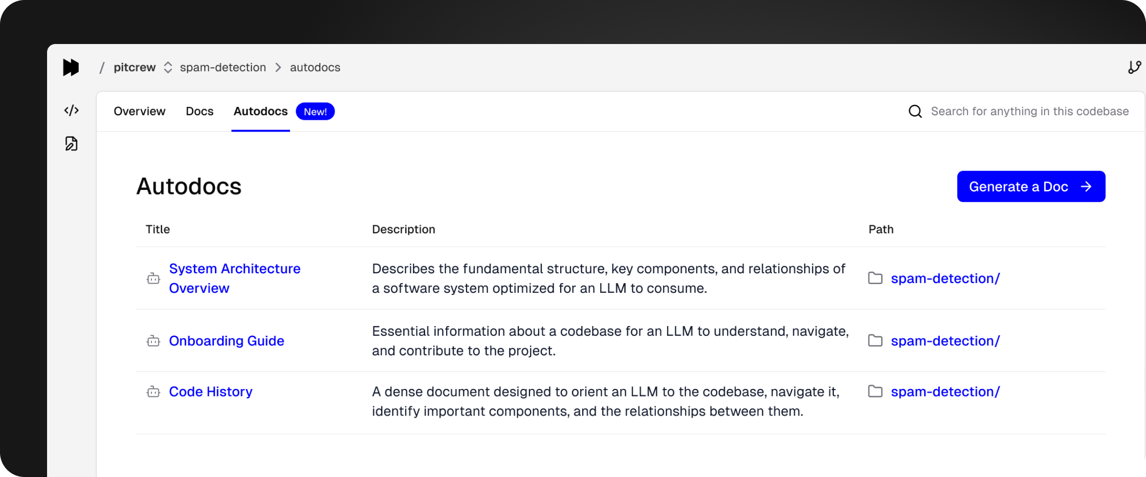 Deep Context Documents